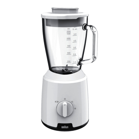 Braun PowerBlend 1 User manual