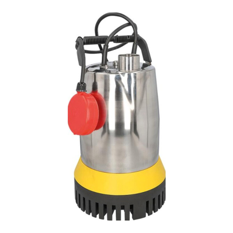 Pentair Jung Pumpen MULTIDRAIN UV 305-1 User manual
