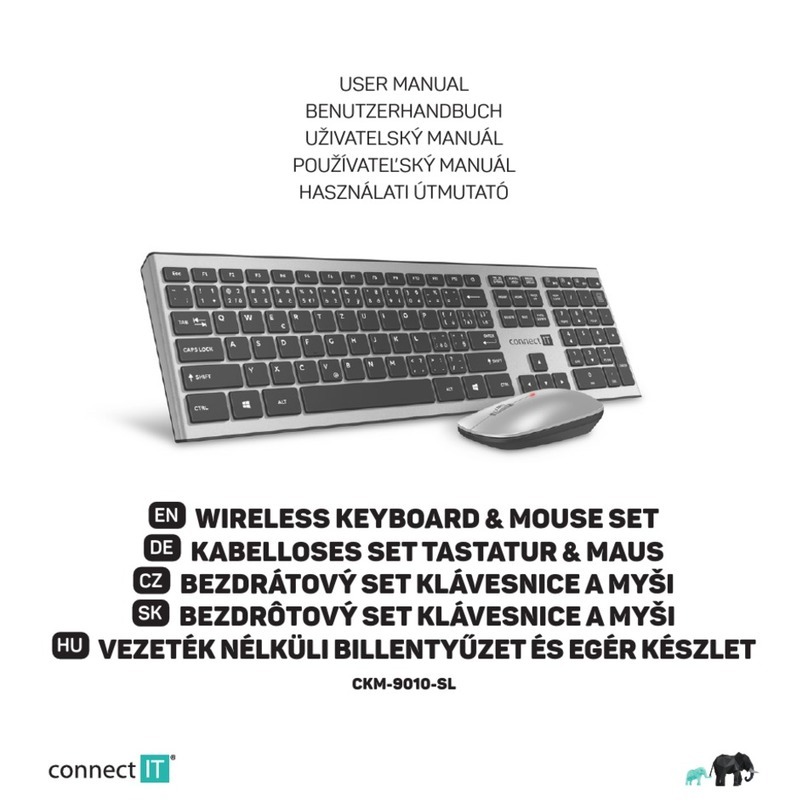 Connect IT CKM-9010-SL User manual