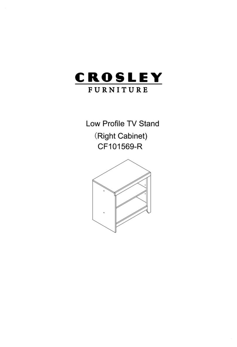 Crosley Furniture CF101569-R quick start guide