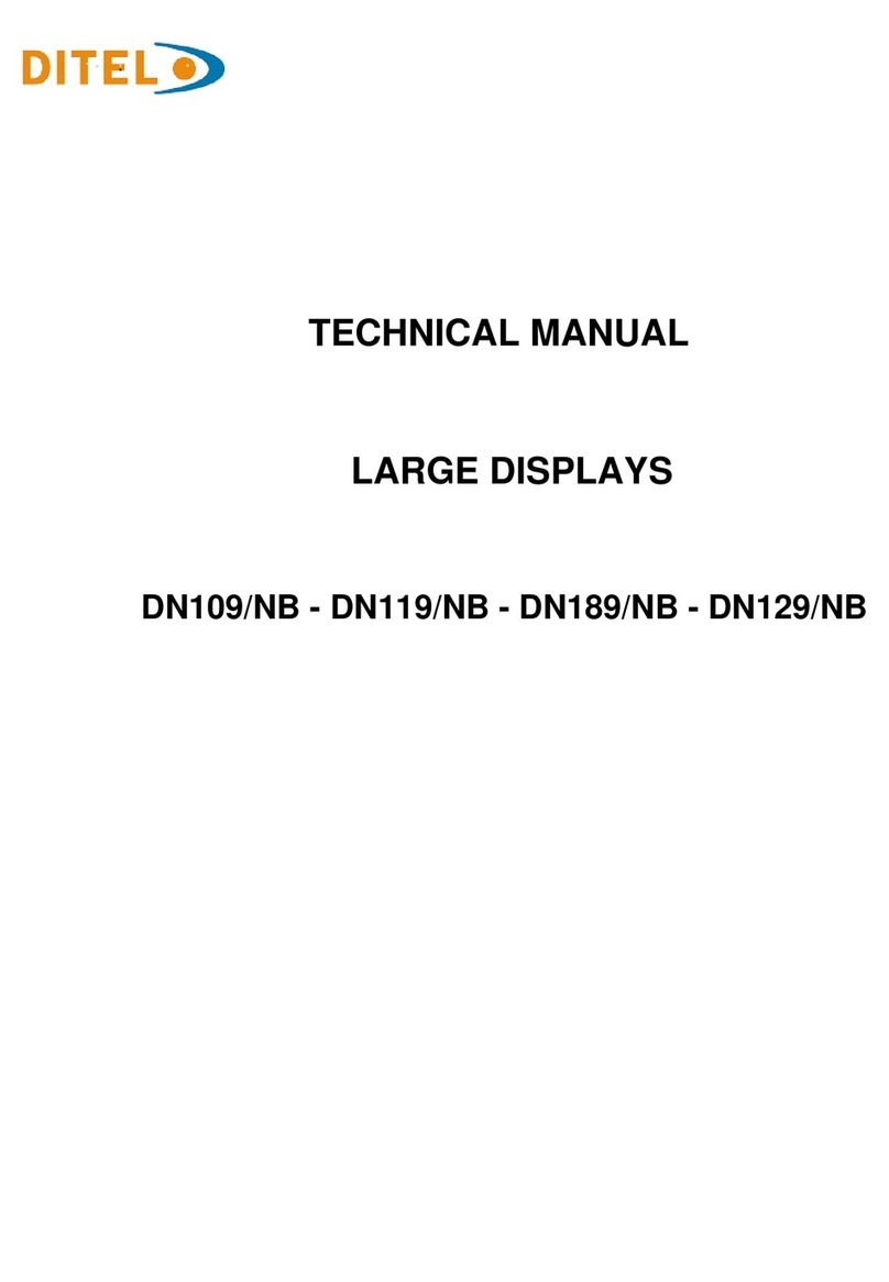 Ditel DN109/NB User manual