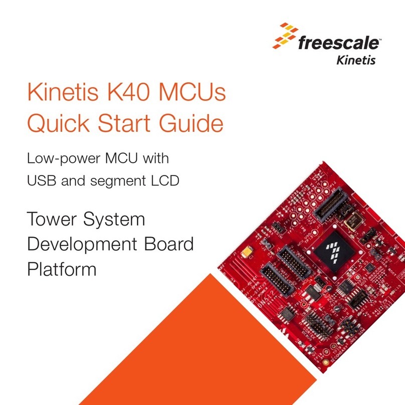 Freescale Semiconductor Kinetis K40 MCUs quick start guide