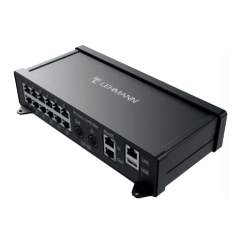 LEHMANN Primary Controller operating instructions LEHMANN Primary Controller operating instructions