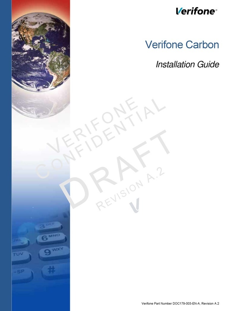 VeriFone Carbon installation guide