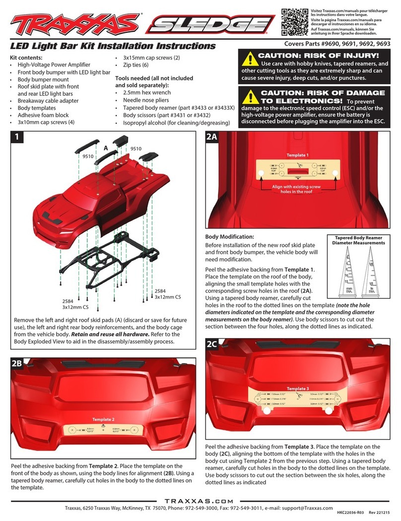 Traxxas 9690 installation instructions