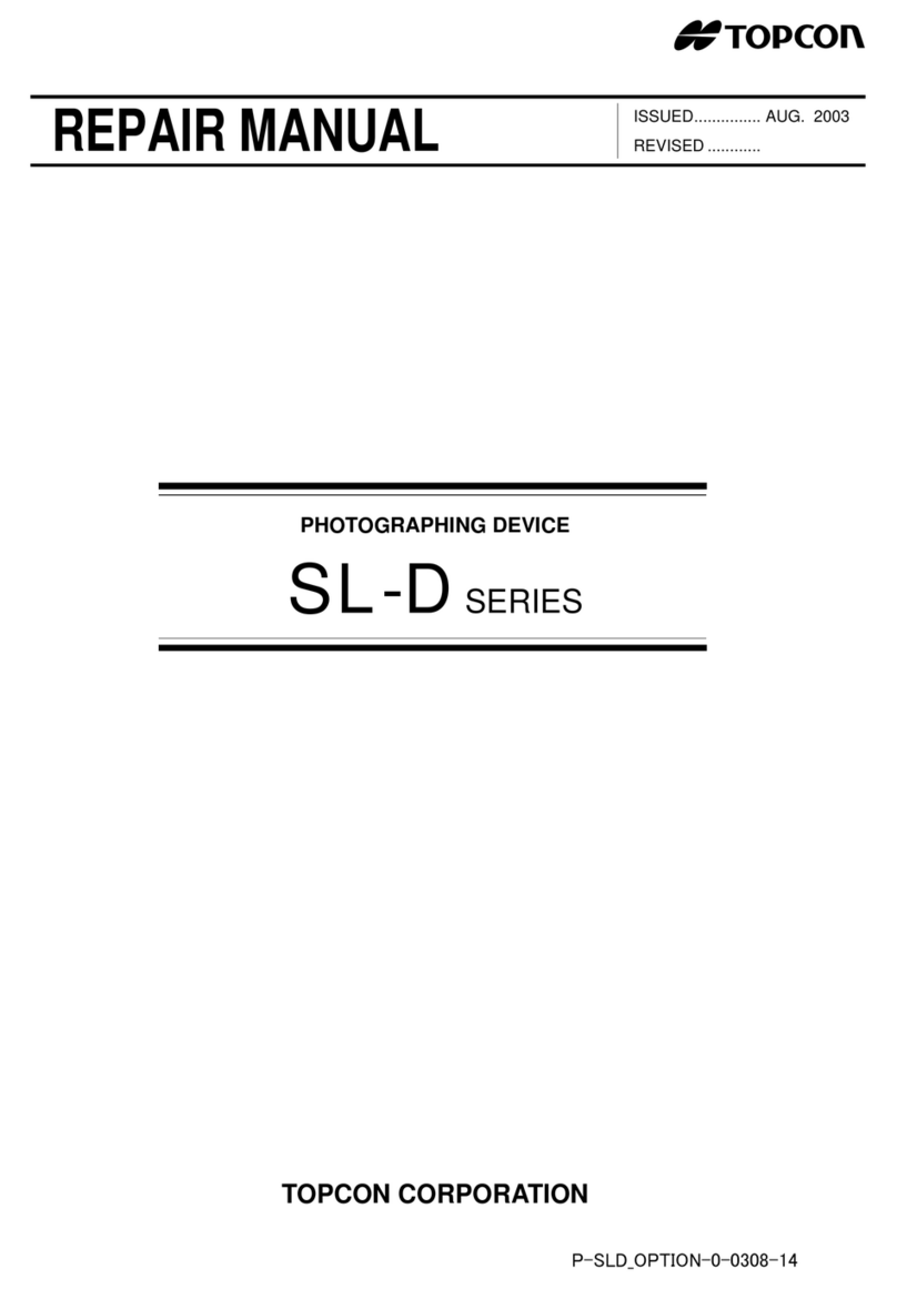 Topcon SL-D Series Repair manual