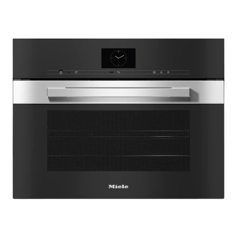 Miele DGC 7640 HC Pro Operating and installation instructions