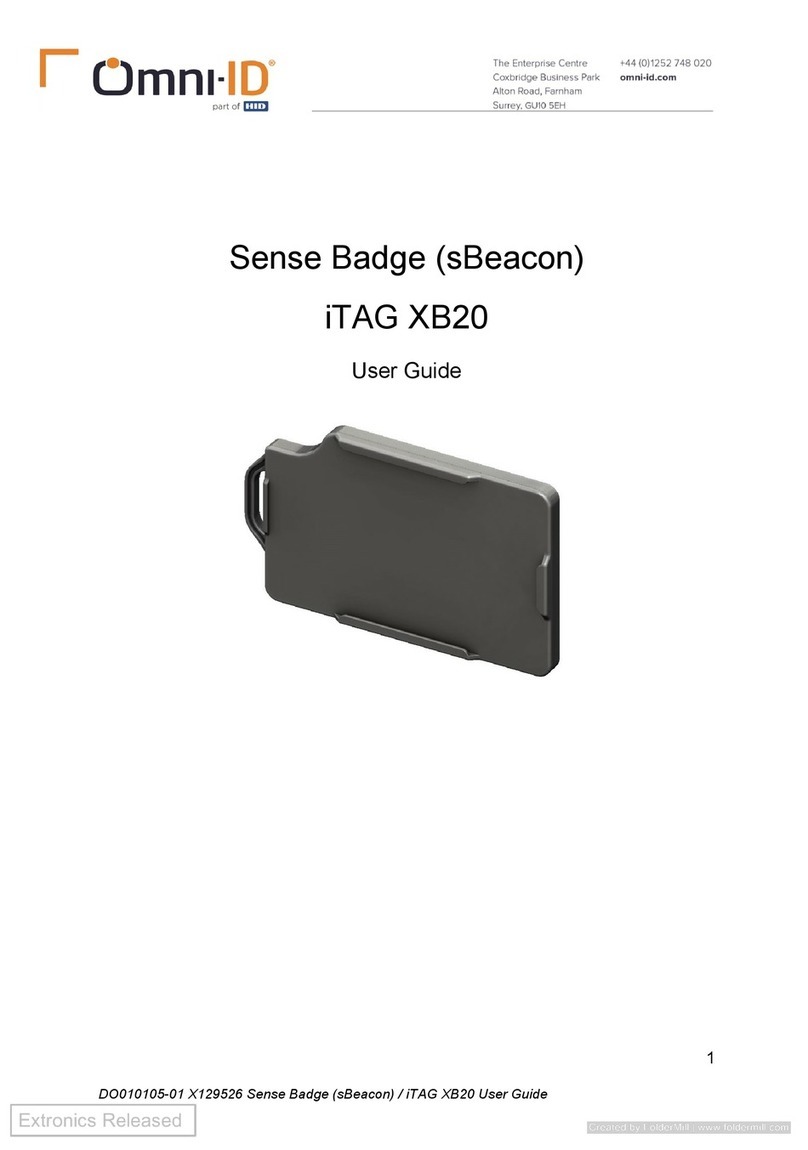 HID Omni-ID iTAG XB20 user guide