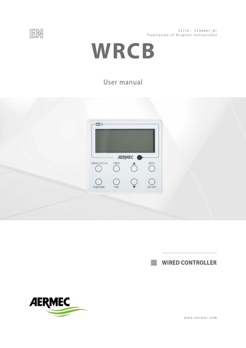 AERMEC WRCB user manual