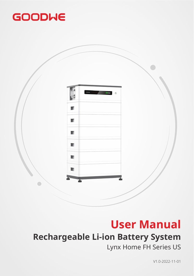 Goodwe Lynx Home FH US Series User manual