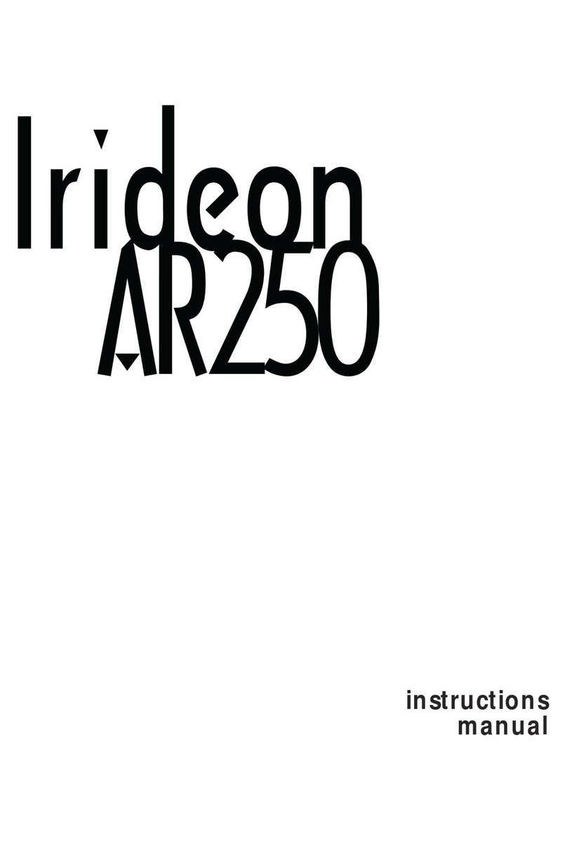 ETC Irideon AR250 User manual ETC Irideon AR250 User manual