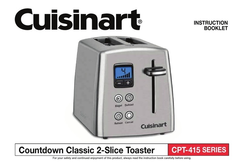 Cuisinart CPT-415 User manual