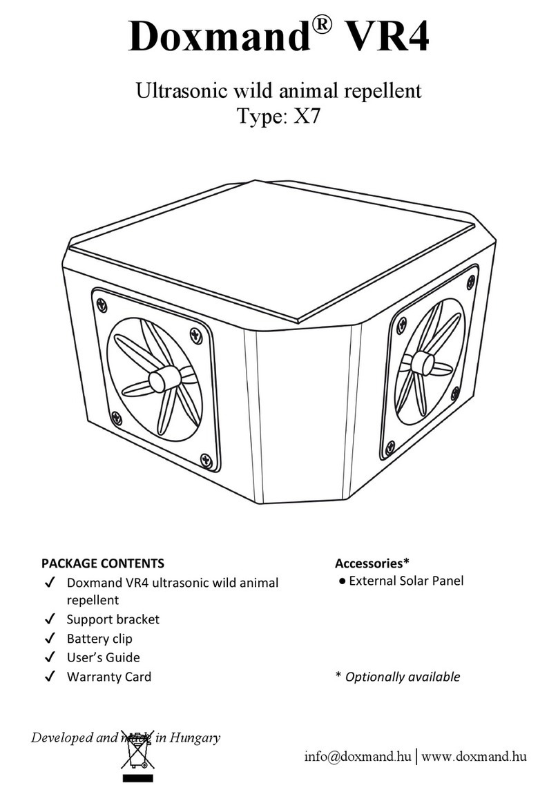 Doxmand VR4 user manual