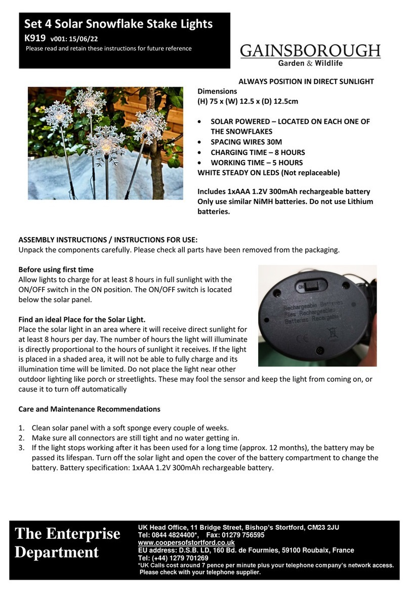 Gainsborough K919 User manual