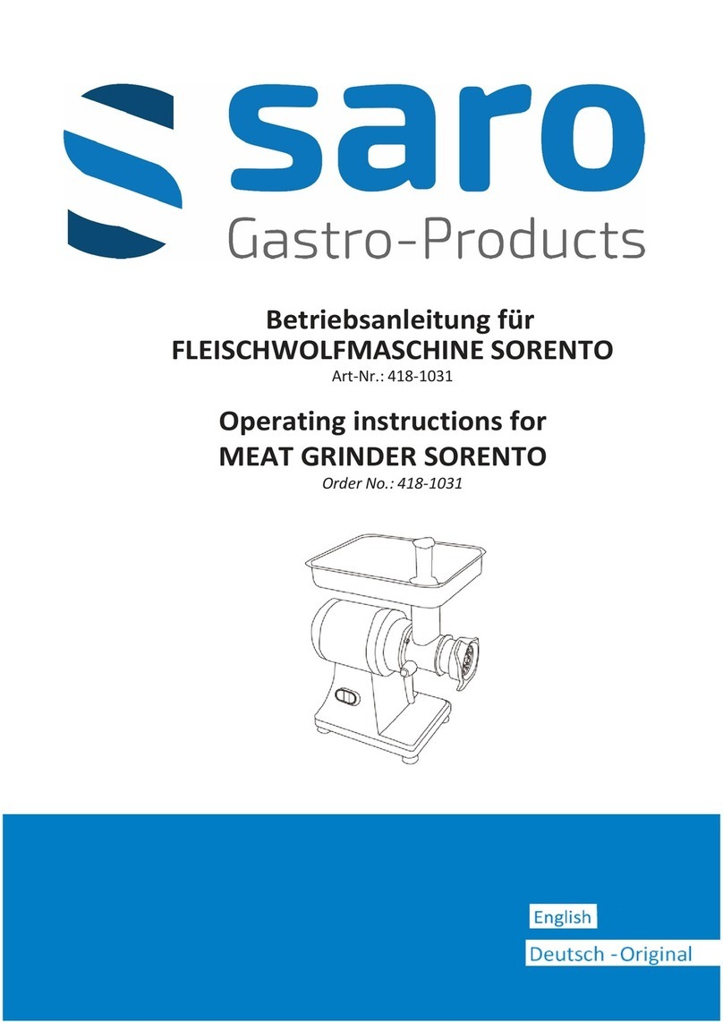 saro SORENTO operating instructions