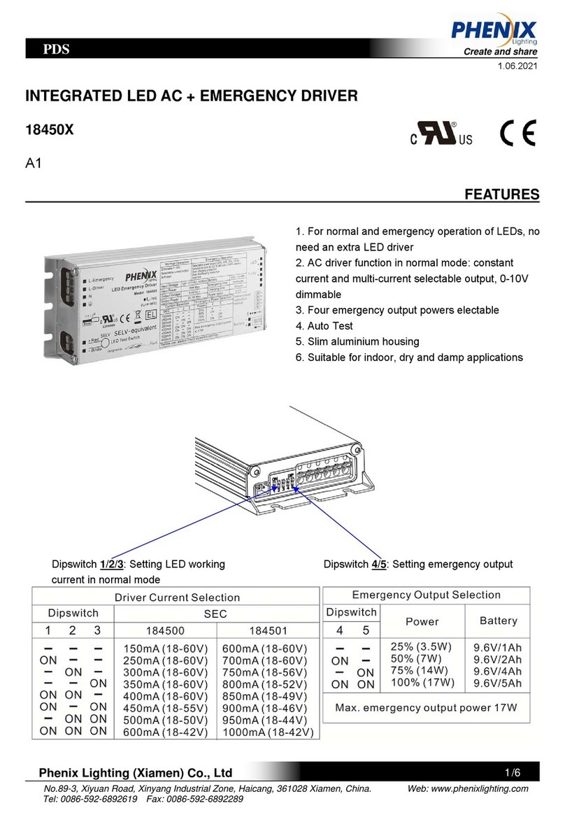 Phenix 18450X-A1-8C1.0 manual