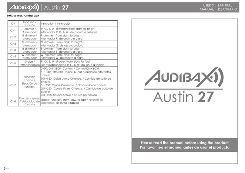 Audibax Austin 27 user manual