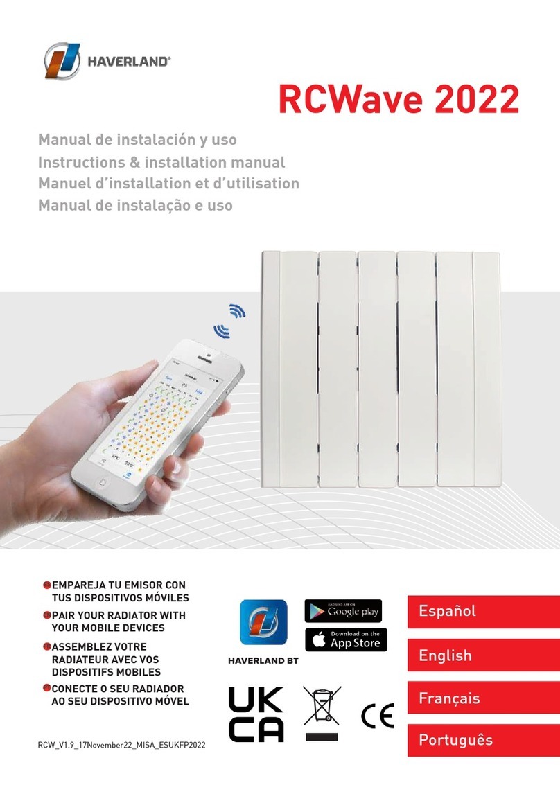 Haverland RCWave 2022 Instruction & installation manual