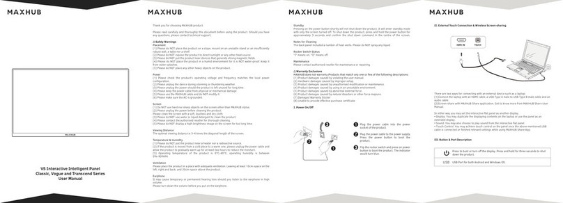 MAXHUB Classic Series user manual
