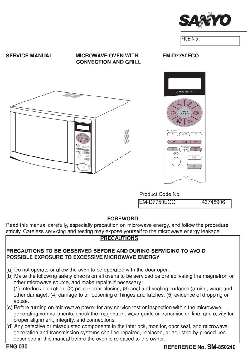 Sanyo EM-D7750ECO User manual