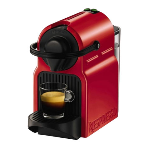 Nespresso KRUPS my machine INISSIA YY1531FD manual