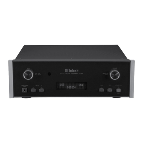 McIntosh C49 User manual
