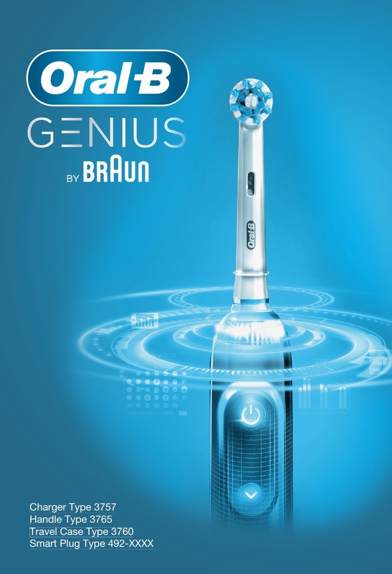 Braun Oral B Genius User manual
