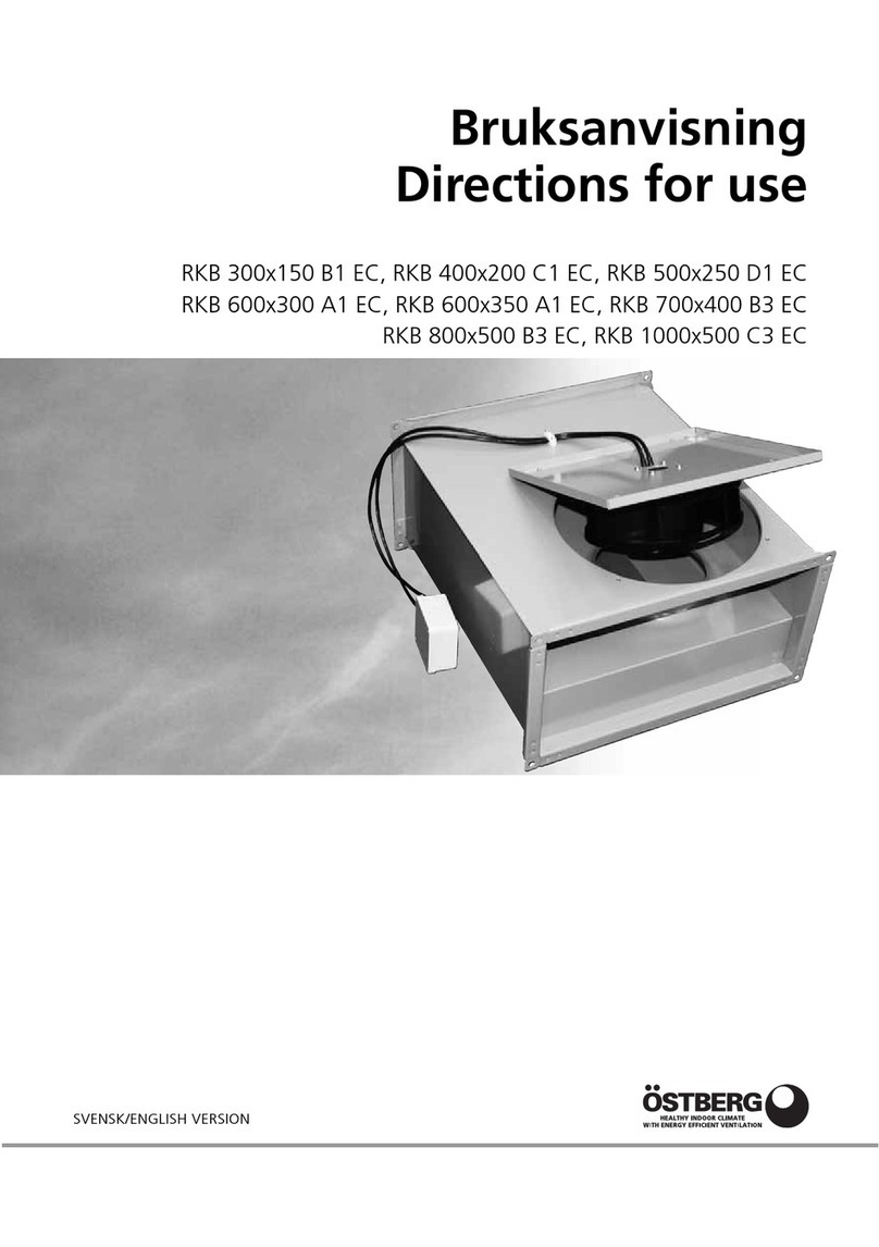 OSTBERG RKB 300x150 B1 EC Directions for use OSTBERG RKB 300x150 B1 EC Directions for use