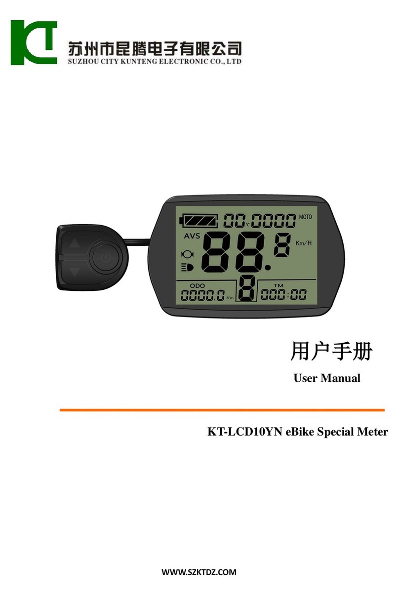 KUNTENG KT-LCD10YN User manual