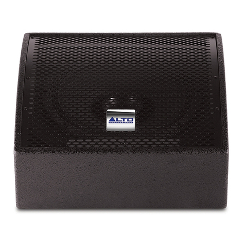 Alto Professional TOURMAX SXM112 A quick start guide
