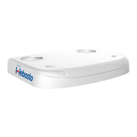 Webasto Cool Top RTE 16 User manual