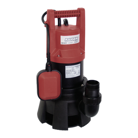 Raider Pro RDP-WP27 User manual