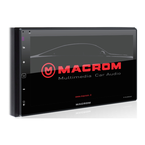 Macrom DAB+ M-DL6800DAB User manual