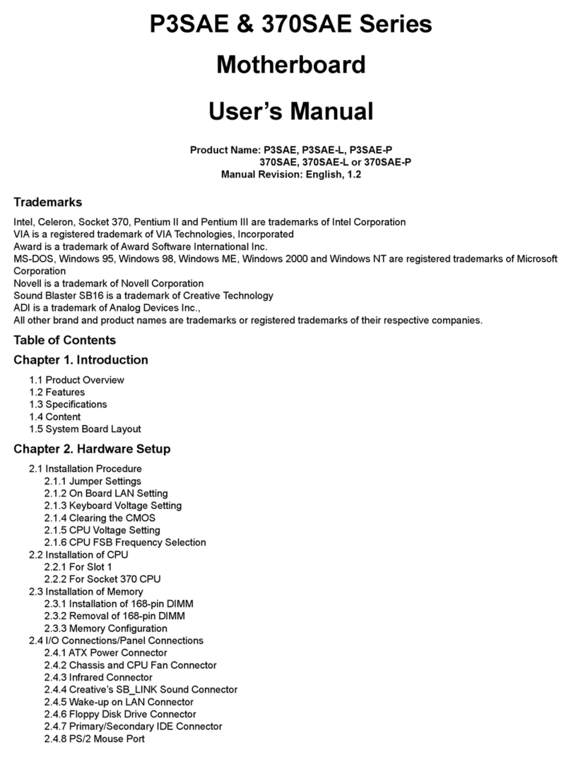 Commell P3SAE Series user manual
