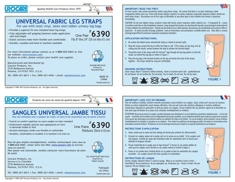 Urocare 6390 quick start guide