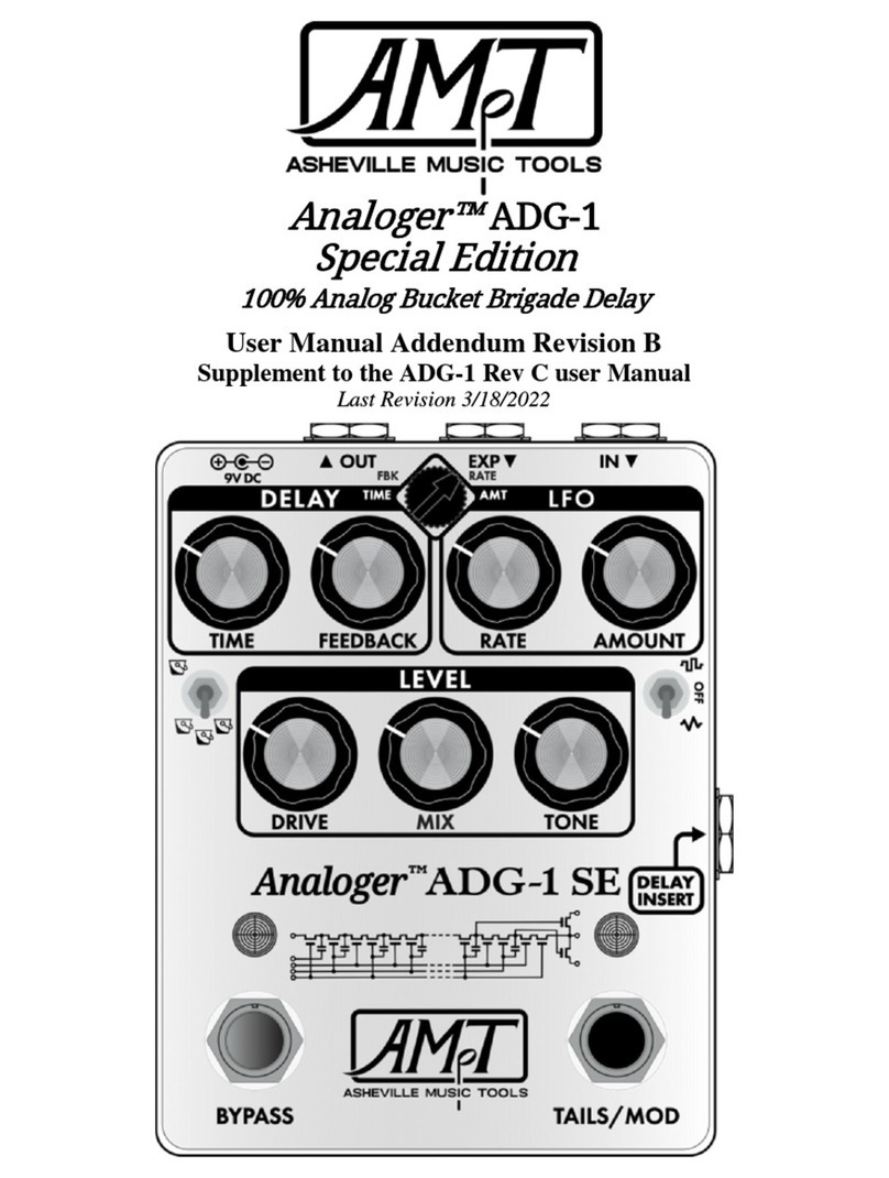 Ampt Analoger ADG-1 SE user manual