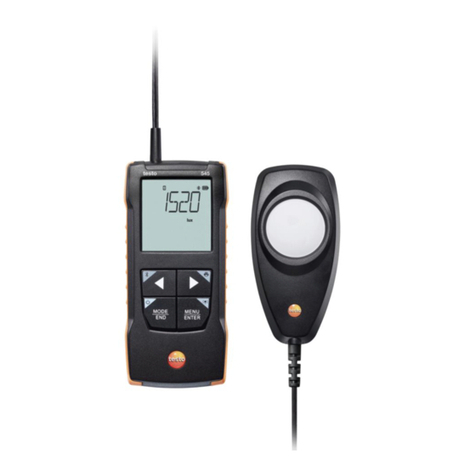 TESTO 545 instruction manual