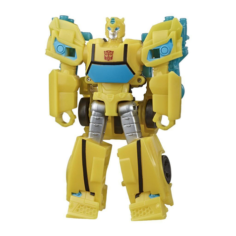 Hasbro TRANSFORMERS BUNBLEBEE CYBERVERSE AVENTURES User manual