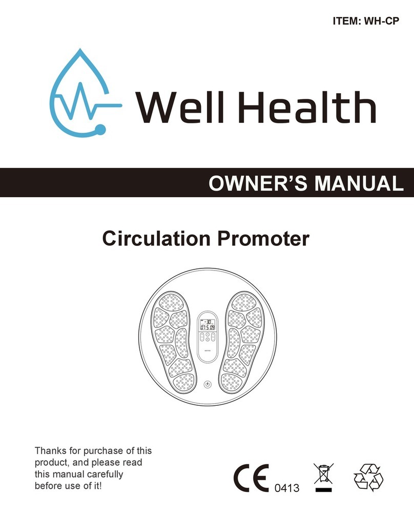 Wellhealth WH-CP owner's manual