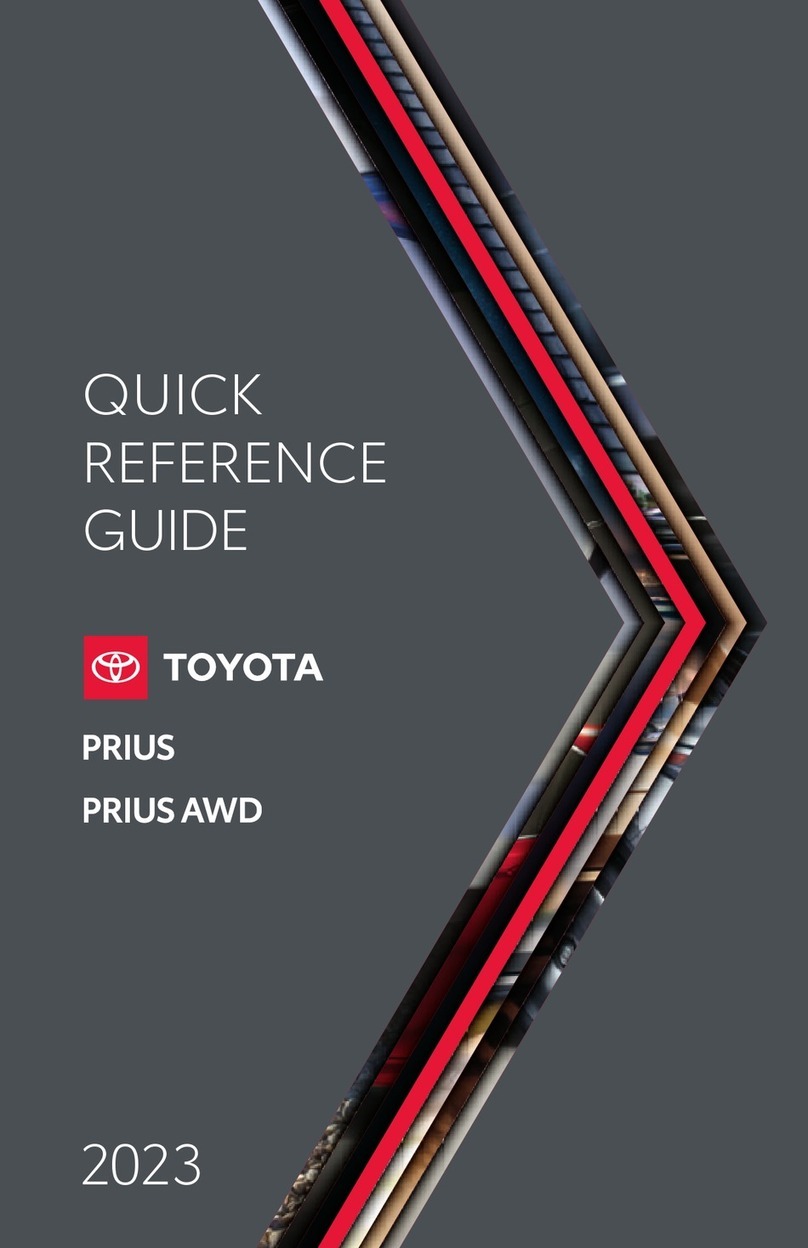 Toyota Prius 2023 User manual