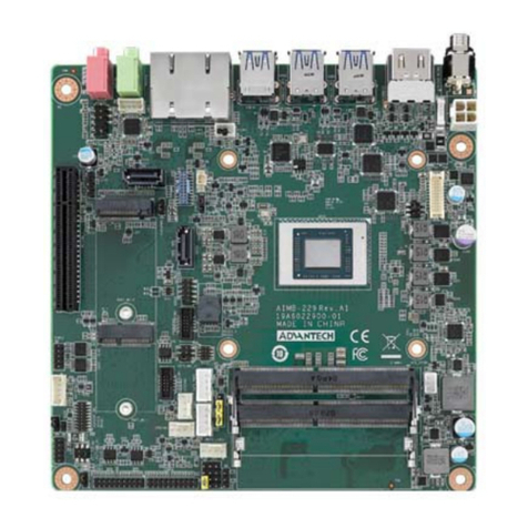 Fortec Star ADVANTECH AIMB-229 manual
