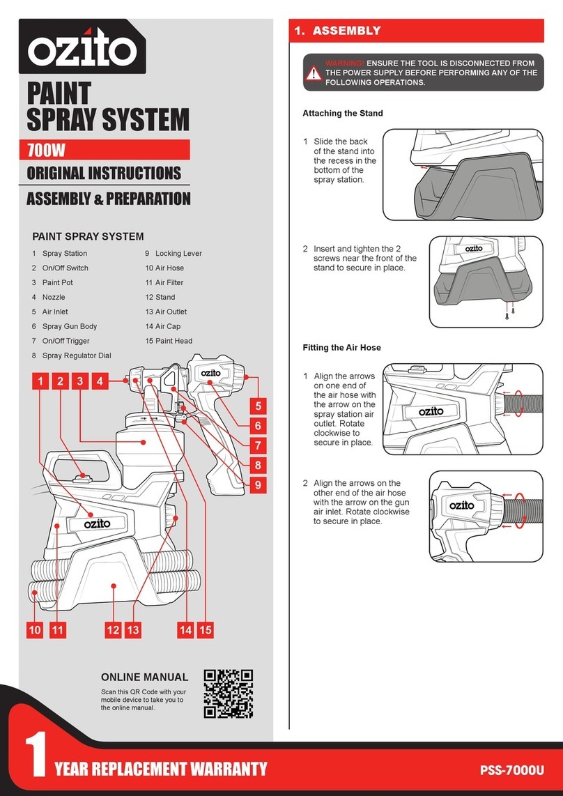 Ozito PSS-7000U Original instructions