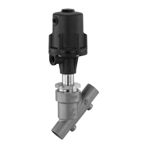 Gemu 554 Installation, Operating and Maintenance Instructions for the Installer and the User