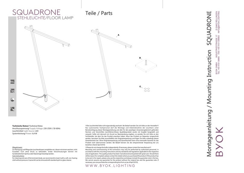 BYOK SQUADRONE Mounting instruction