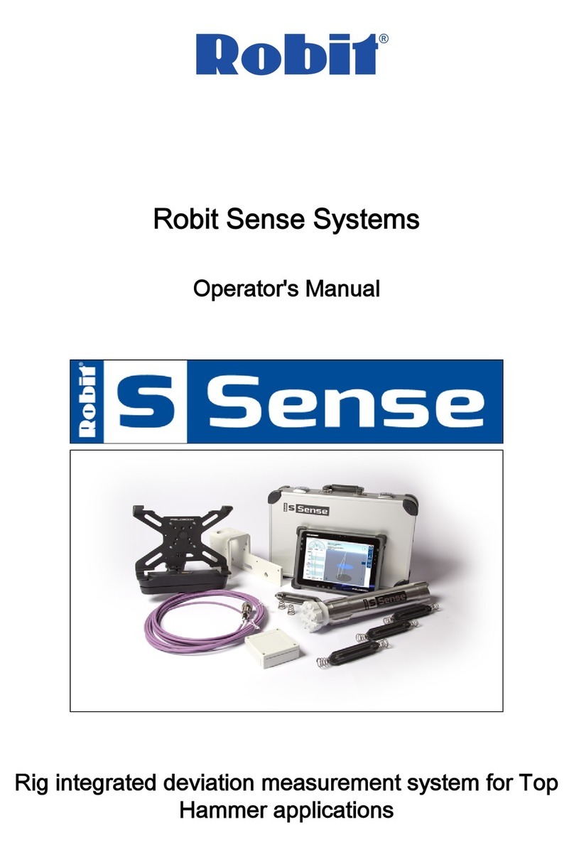Robit S Sense Operator's manual