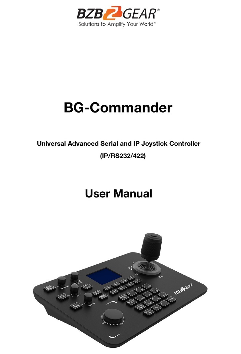 BZB Gear BG-Commander user manual