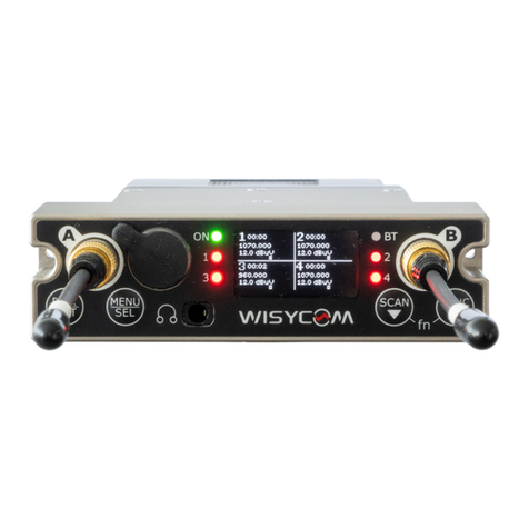 WisyCom MCR54 Series User manual
