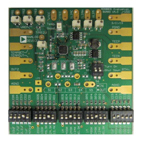 Analog Devices ADN8831 Installation and operating instructions