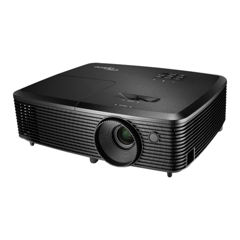 Optoma 142X User manual