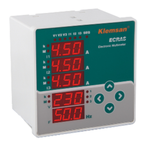 Klemsan ECRAS 100-VCF instruction manual